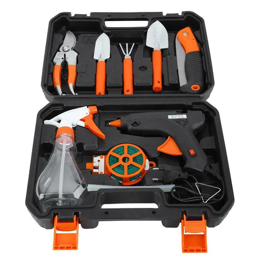 11 Pcs Garden Tools Set | Gardening Shovel & Rake, Household Tools