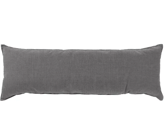 52" Long Hammock Pillow - Sunbrella Cast Slate