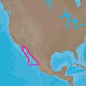 C-MAP  4D NA-D950 Gulf of Califonia , Mexico [M-NA-D950-MS]