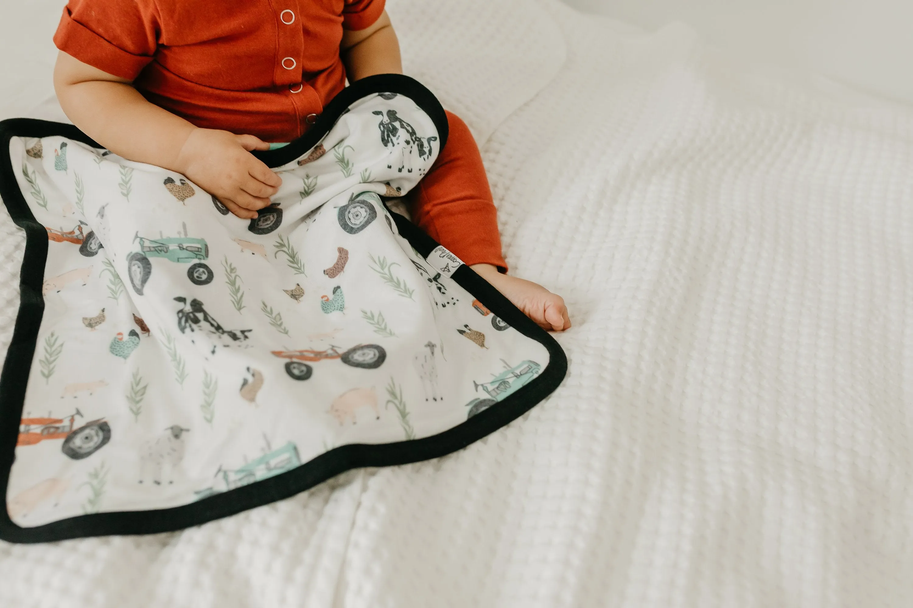 Copper Pearl Three-Layer Security Blanket Set | Jo
