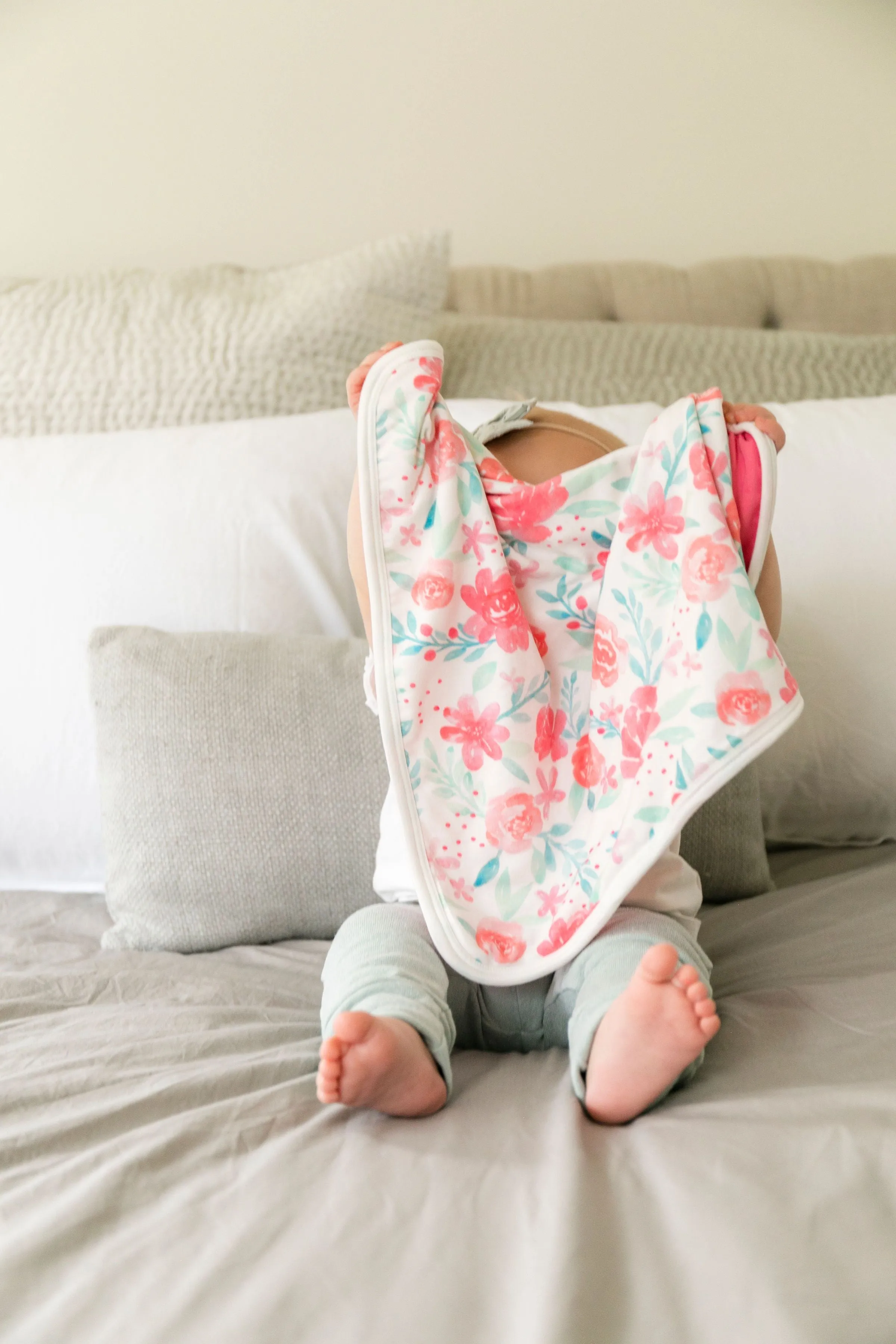 Copper Pearl Three-Layer Security Blanket Set | June