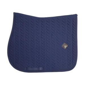 Fishbone Jump Saddle Pad - Navy