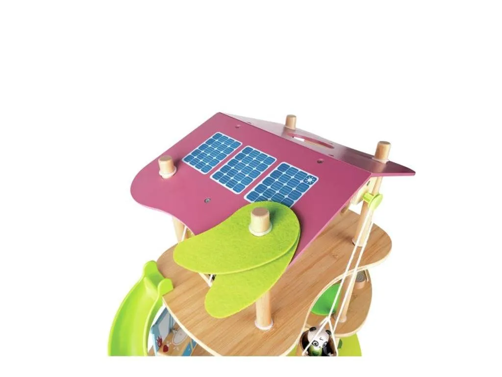 Hape Pandas’ Bamboo House (Direct Shipping)