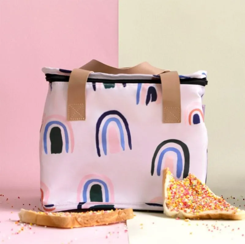 Lunch Bag - Ochre Rainbows by The Somewhere Co.