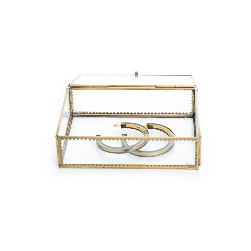 Scalloped Brass Box