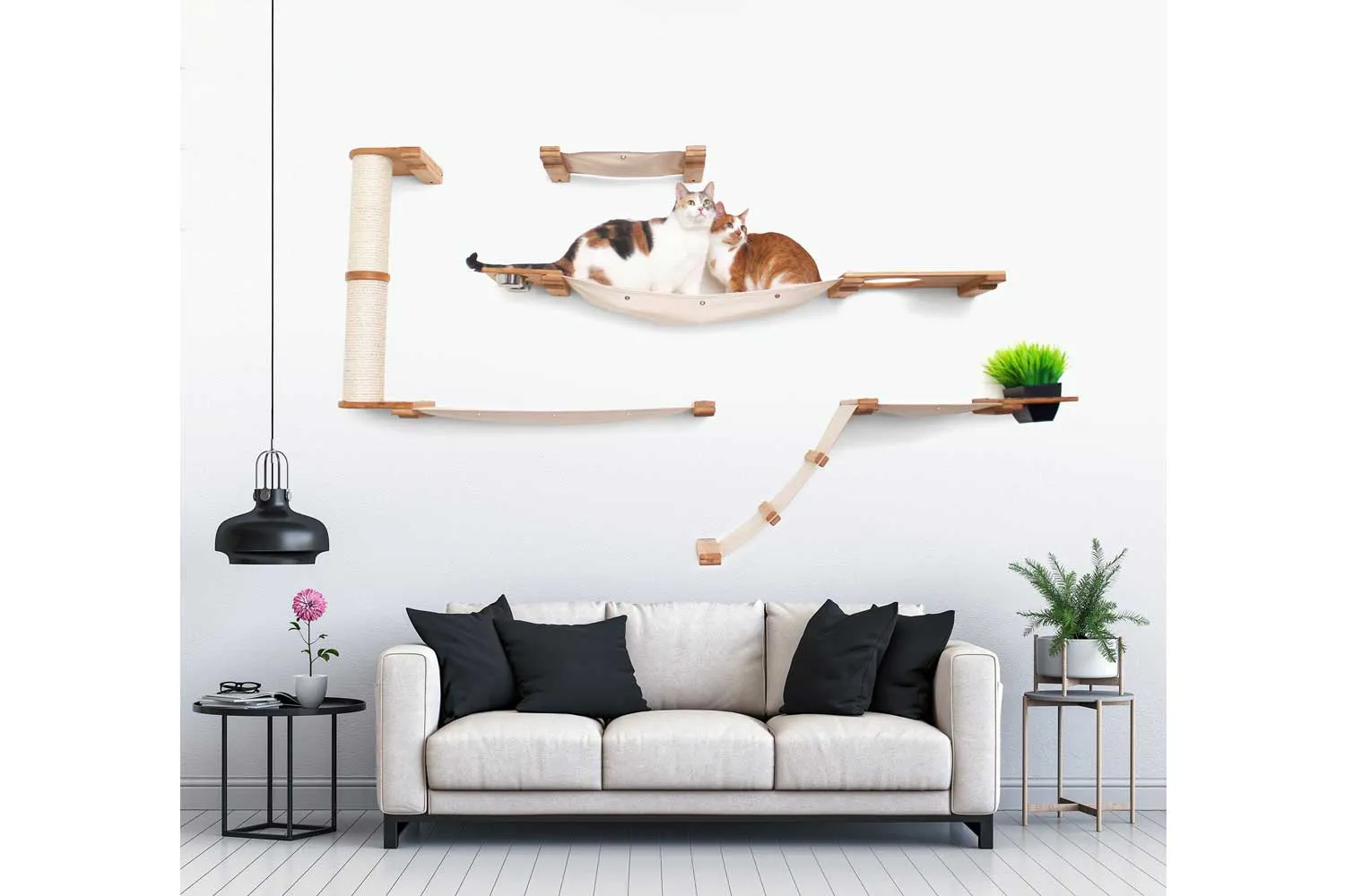 The Bunker Cat Condo - Large Perch Cat Tree - by Catastrophic Creations